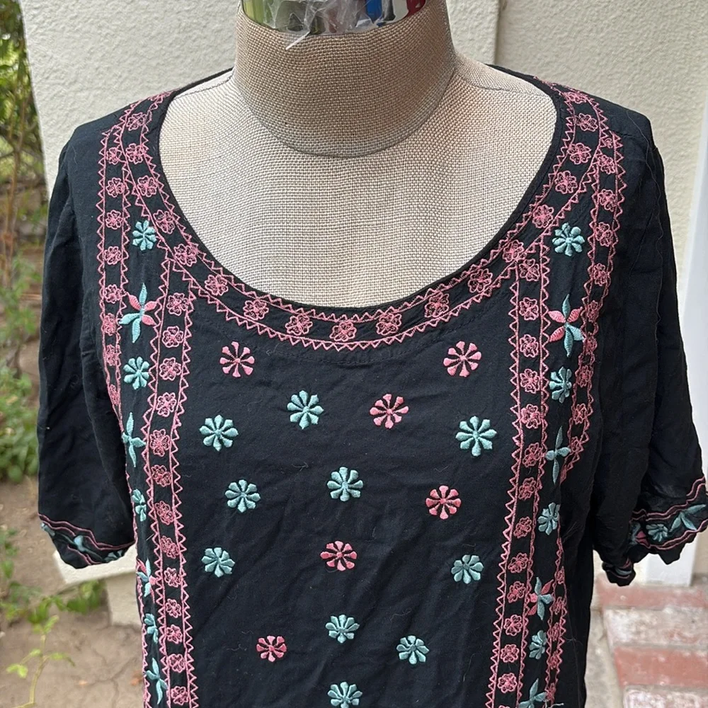 Natalie Martin Australian luxury handmade embroidered dress - Picture 4 of 10